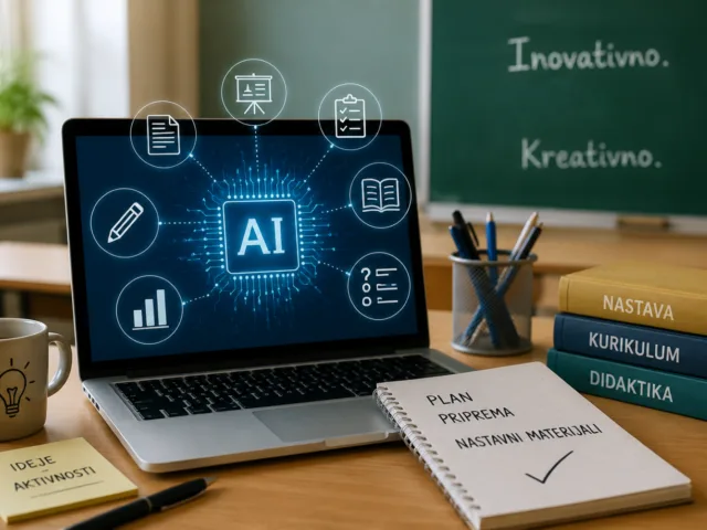 Umjetna inteligencija kao pomoćnik nastavniku: 12 korisnih AI alata za pripremu nastavnih materijala